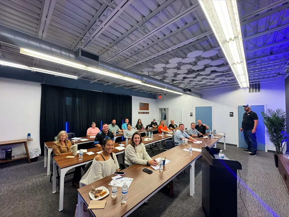 Local Realtors attending a West Michigan Mortgage education class in Grand Rapids.